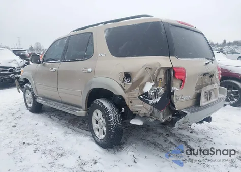 2004 Toyota Sequoia Sr5 V8 из США, поврежденный, VIN 5TDBT44A84S205983